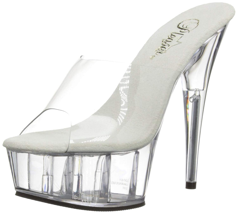 Pleaser Delight-601 Tacón Plataforma para Mujer